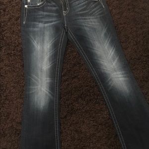 Miss me 29x33 crystals boot jeans